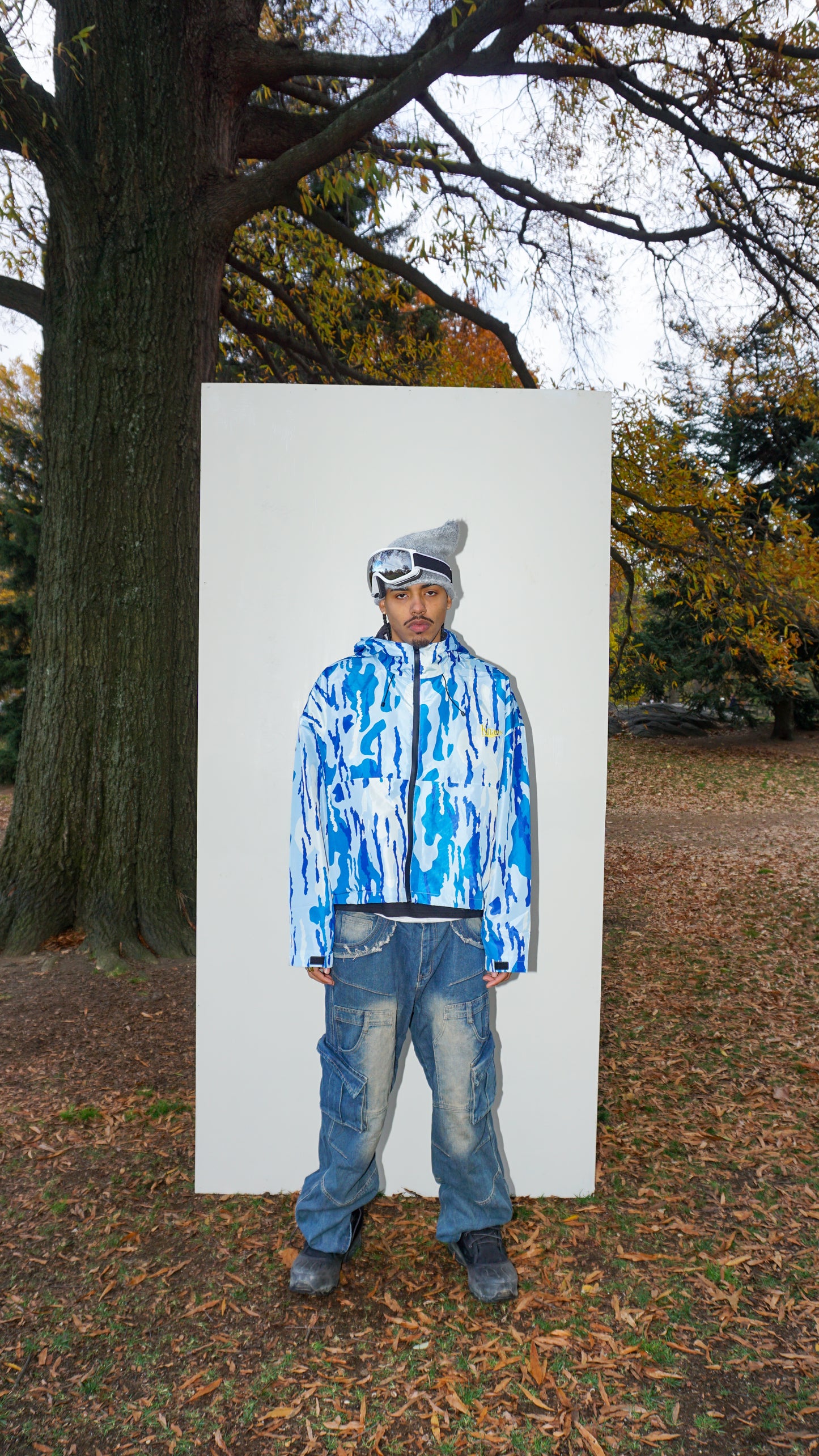 Arctic Camo Windbreaker