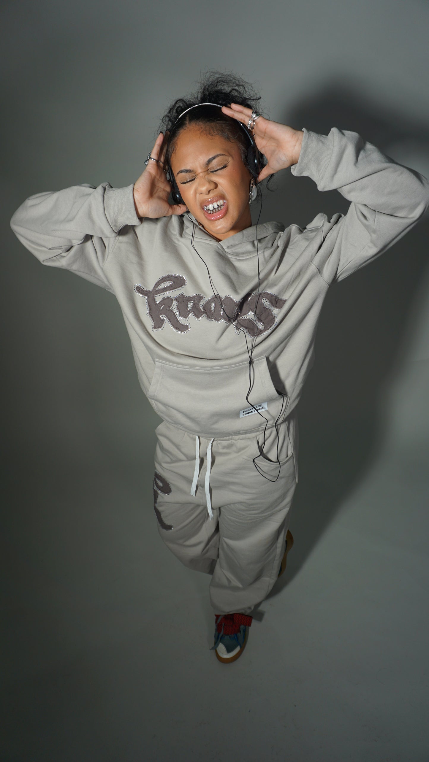 Grey Crew Love Pants