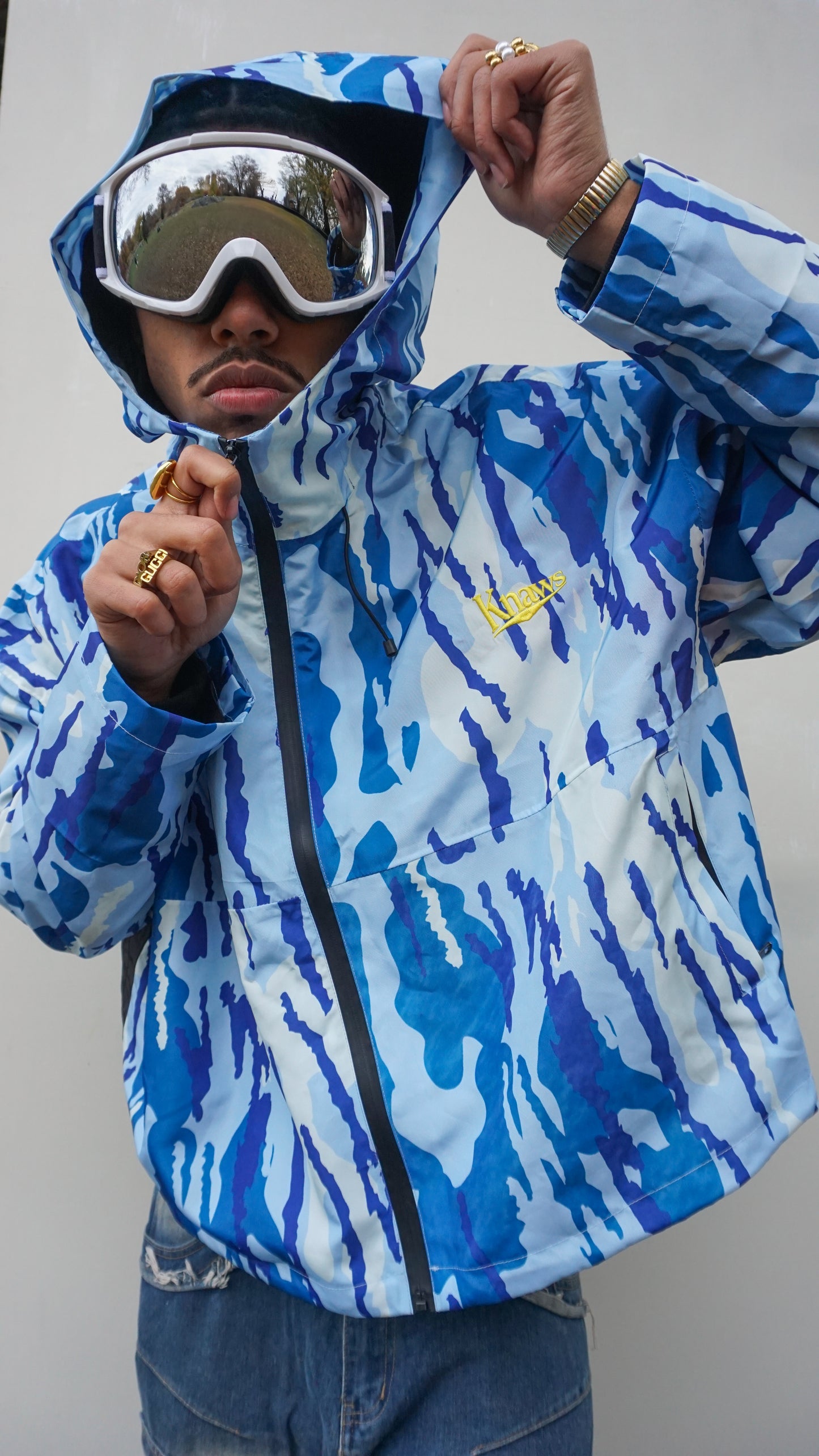 Arctic Camo Windbreaker
