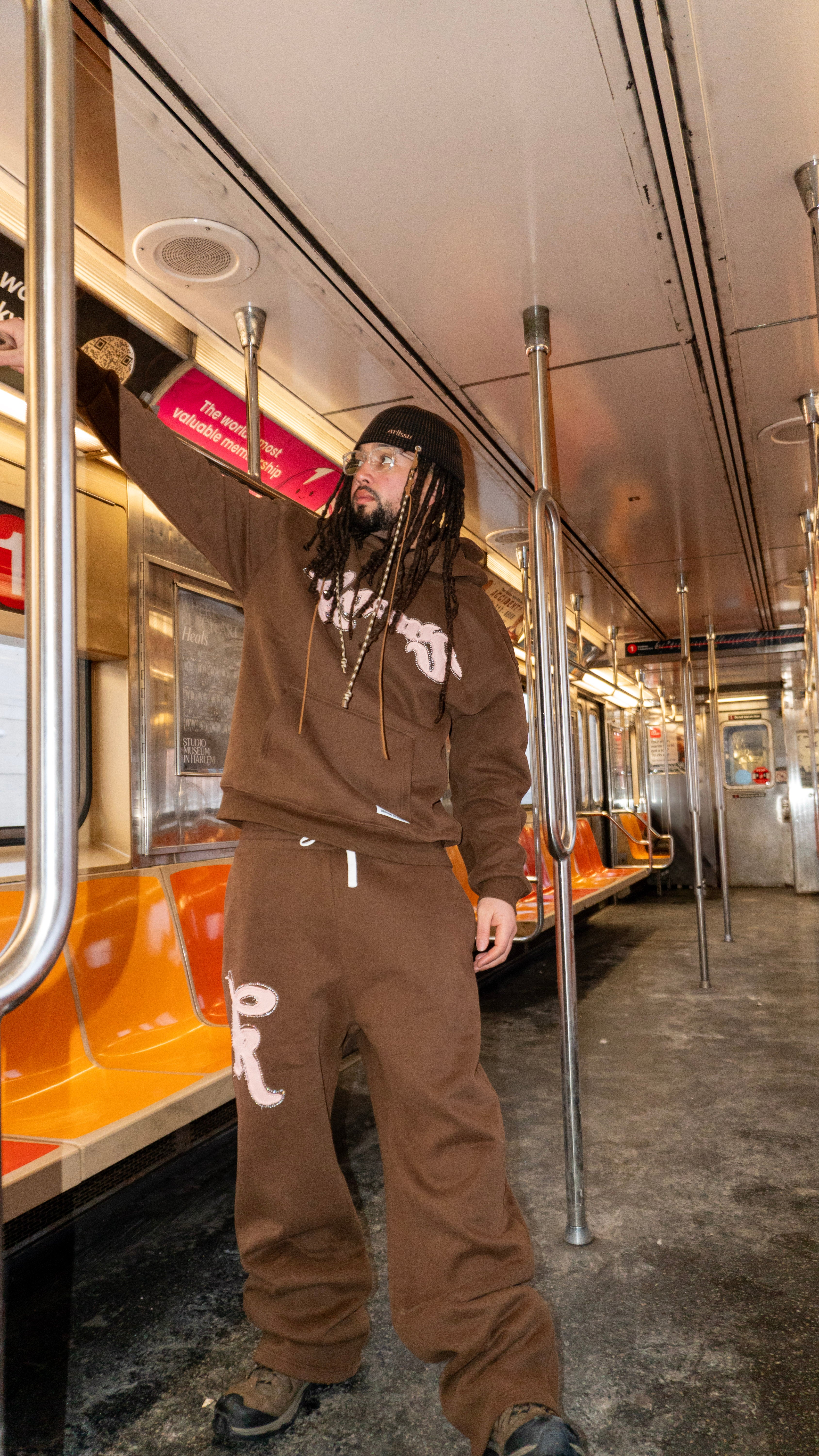 Brown Teddy Hoodie – KNAWS.NY
