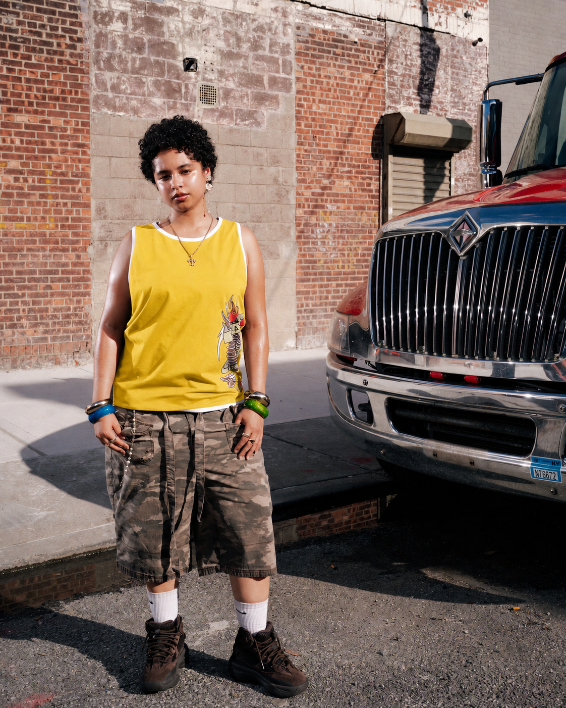 Burning Eagle Tank (Yellow)