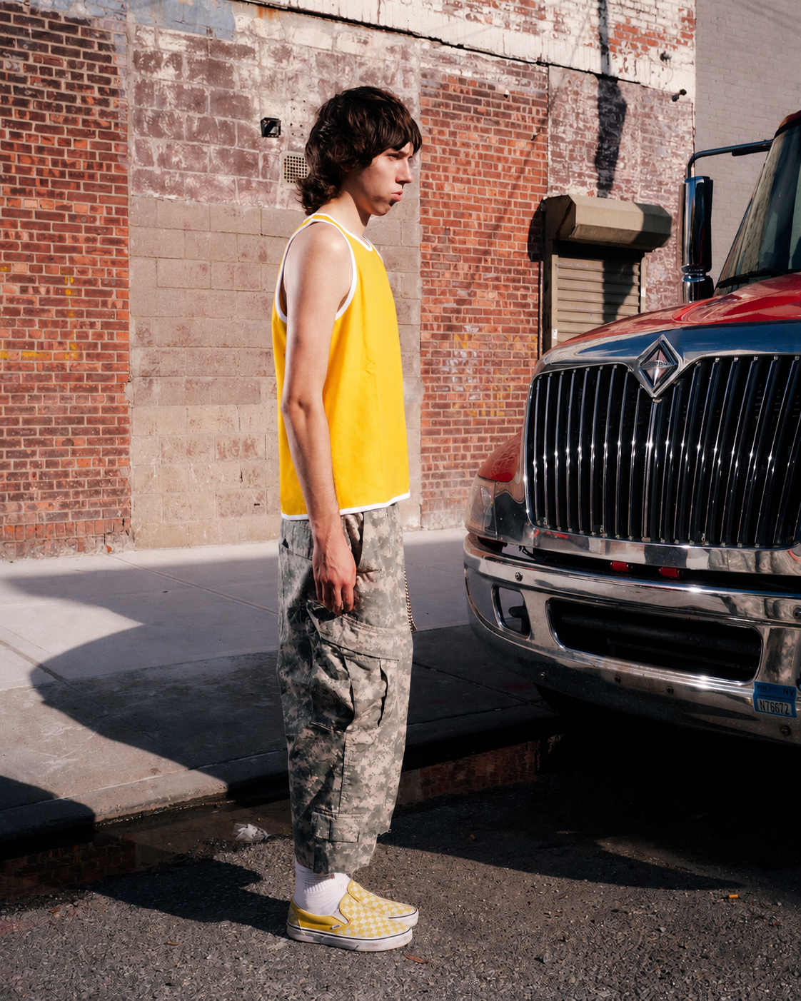 Burning Eagle Tank (Yellow)