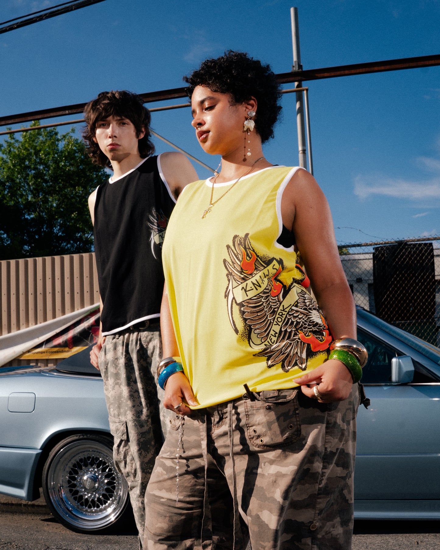 Burning Eagle Tank (Yellow)