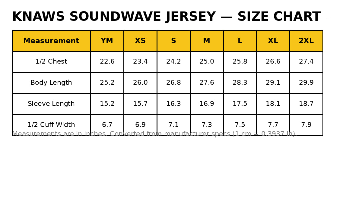 KNY SOUND-WAVE JERSEY
