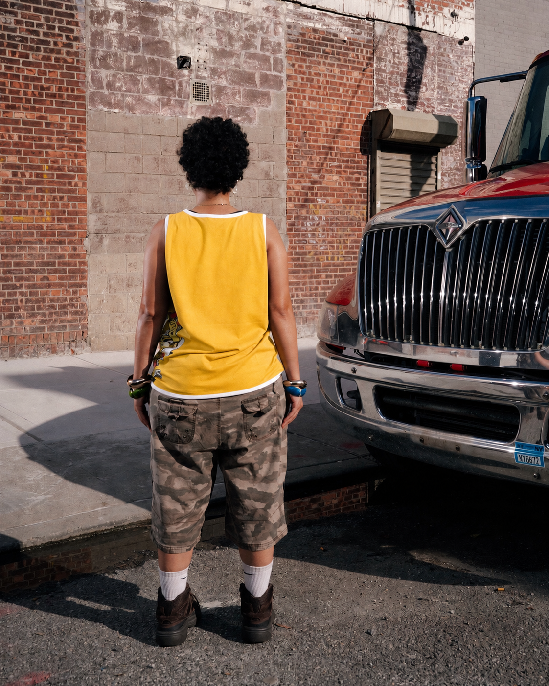 Burning Eagle Tank (Yellow)